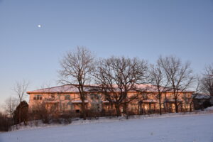 Rockery Pointe units in winter